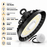 Lampe industrielle UFO - Série LIGHT V3 SENSOR - Avec détecteur de mouvement - 150 Watts - 22 500 Lumens - 150 Lumens/Watt - Angle 120° - IP65 - 28 x 12 cm - Transformateur SOSEN - Dimmable 0 à 10V - 3000k/4000k/6000k - Garantie 5 ans