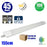 Carton de 20x Réglettes LED étanches 155cm - Série FLAT - 45 Watts - 4900 Lumens - 109 Lumens/Watt - Angle 180° - 155 x 74 x 42,5 mm - IP65 - FLICKER FREE - 4000k / 6000k au choix