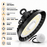 Lampe industrielle UFO - Série LIGHT V3 SENSOR - Avec détecteur de mouvement - 200 Watts - 30 000 Lumens - 150 Lumens/Watt - Angle 120° - IP65 - 32 x 13 cm - Transformateur SOSEN - Dimmable 0 à 10V - 3000k/4000k/6000k - Garantie 5 ans