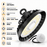 Lampe industrielle UFO - Série LIGHT V3 SENSOR - Avec détecteur de mouvement - 240 Watts - 36 000 Lumens - 150 Lumens/Watt - Angle 120° - IP65 - 36 x 14 cm - Transformateur SOSEN - Dimmable 0 à 10V - 3000k/4000k/6000k - Garantie 5 ans
