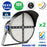 DERNIER DU STOCK : 2x Projecteurs de stade filaire - Série ROUND V2 - 1000 Watts -  180 000 Lumens - 180 Lumens/Watt - Angle 45° - IP66 - 70 x 65 x 26 cm - 5000k - Dimmable - Transformateur SOSEN - Garantie 5 ans