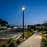 Pack lampadaire filaire complet 3/4/5/6 mètres au choix : Lampe filaire Série OVALI V3 + Mât EVO - Entraxe des trous 200mm - Noir