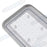 Pack de 4x Lampes de rue filaires - Série FLEX PLUS - 30 Watts - 4050 Lumens - 135 Lumens/Watt - Angle 140*70° - IP65 - IK08 - 42 x 14 x 11 cm - Tube d'insertion 50-60mm - Support ajustable - 4000K - Couleur GRIS - Garantie 5 ans