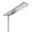 Lampe de rue solaire - Série STREET V3 -  16000 Lumens - 80 Watts - Structure Aluminium - Dimensions 1388 x 408 x 150 mm - Panneau solaire 105W MONOCRISTALLIN - Autonomie 12 heures - Garantie 3 ans