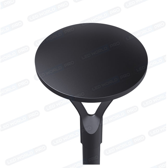 Lampe de jardin filaire - OVALI ULTRA CCT - Puissance ajustable 30 / 40 / 60 Watts - Jusqu'à 9600 Lumens - 160 Lumens/Watt - IK08 - IP66 - Angle 90° - Tube d’insertion 60 / 80mm - Transformateur SOSEN - 54 x 42 x 42 cm - Garantie 5 ans