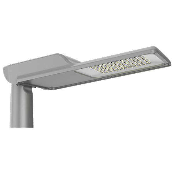 Pack de 6x Lampadaires LED Filaires - Série METTA - Puissance Ajustable 40/60/80/100 Watts - Jusqu'à 15 000 Lumens - 150 Lumens/Watt - Angle TPII - IP66 - IK08 - 58 x 24 x 10 cm - 2700K/4000K - Transformateur SOSEN - Tube d'insertion 60mm - Garantie 5 ans