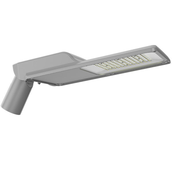 Pack de 6x Lampadaires LED Filaires - Série METTA - Puissance Ajustable 40/60/80/100 Watts - Jusqu'à 15 000 Lumens - 150 Lumens/Watt - Angle TPII - IP66 - IK08 - 58 x 24 x 10 cm - 2700K/4000K - Transformateur SOSEN - Tube d'insertion 60mm - Garantie 5 ans