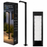 Lampe de jardin filaire - Série MODERNA - 30 Watts - 4200 Lumens - 140 Lumens/Watt - Angle 140° - IP65 - 250 x 40 x 10 cm - 4000K - Bras ajustable 90° - Avec trappe - Base de fondation en option