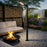 Lampe de rue / jardin filaire - Série MODERNA 50 - 50 Watts - 7000 Lumens - 140 Lumens/Watt - Angle 140° - IP65 - Hauteur 3,5 mètres - 350 x 65 x 12 cm - 4000K - Avec trappe - Base de fondation et rallonge 1 mètre en option