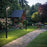 Lampe de rue / jardin filaire - Série MODERNA 50 - 50 Watts - 7000 Lumens - 140 Lumens/Watt - Angle 140° - IP65 - Hauteur 3,5 mètres - 350 x 65 x 12 cm - 4000K - Avec trappe - Base de fondation et rallonge 1 mètre en option