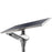 Lampe de rue solaire - Série OPIUM - 40 Watts - 6800 Lumens - 170 Lumens/Watt - Angle 150x70°- IP65 - IK08 - Structure en ALUMINIUM - 72 x 32 x 31 cm - Tube d'insertion 76mm - Régulateur MPPT - Avec détecteur de mouvement - Garantie 3 ans