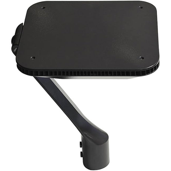Pack lampadaire filaire complet 4 mètres : Lampe filaire - Série OVALI ALEN - 50 Watts - 5000k + Mât STANDARD V4 ECO 4 mètres NOIR avec trappe - Entraxe latéral des trous 160mm
