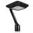 Pack lampadaire filaire complet 4 mètres : Lampe filaire - Série OVALI ALEN - 50 Watts - 5000k + Mât STANDARD V4 ECO 4 mètres NOIR avec trappe - Entraxe latéral des trous 160mm