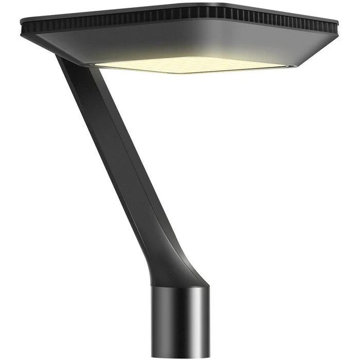 Pack lampadaire filaire complet 4 mètres : Lampe filaire - Série OVALI ALEN - 50 Watts - 5000k + Mât STANDARD V4 ECO 4 mètres NOIR avec trappe - Entraxe latéral des trous 160mm