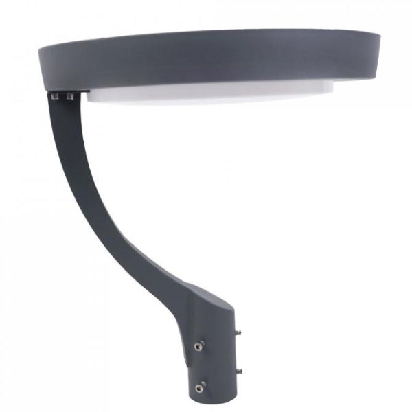 Lampadaires LED Filaires - Série OVALI ARMLED - 50 Watts - Jusqu'à 6500 Lumens - 130 Lumens/Watt - Angle 120°- IP65 - 44 x 47 x 6 cm - 5000K - Tube d'insertion 60mm - Garantie 5 ans