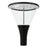 Lampe de jardin et parking filaire - Série OVALI GARDEN - 4000k - 30 Watts - 4500 Lumens - 150 Lumens/watt - IK08 - IP66 - 100° ajustable - 57 x 45 cm - Tube d’insertion 60mm - Garantie 5 ans