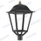 Pack de 2x Lampes de jardin filaires - Série OVALI RETRO - 40 Watts - 5600 Lumens - 140 Lumens/Watt - IK08 - IP65 - 120° – 4000k - Transformateur SOSEN - Tube d’insertion 80 mm - 70 x 40 x 40 cm - Avec couvercle anti-éblouissement -  Garantie 5 ans