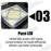 Lampe solaire pour extérieur - Série OVNI CRYSTAL V2 -  300 Watts - 1900 Lumens - Angle 360° - IP65 - Lampe 55 x 55 cm - Panneau polycristallin 42 x 35 cm - Tube d'insertion 60/76 mm - Détecteur de mouvement - Capteur crépusculaire - Télécommande - 6000k