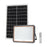 Pack de 2x Projecteurs LED solaires - Série PERFORMANCE V2 - 400 Watts - 6000 Lumens - Angle 90° - IP65 - Lampe 30 x 23 x 4 cm - Avec télécommande - Capteur crépusculaire - 6000k