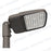 Pack de 10x Lampes de rue filaires - Série ULTIME P2 - CCT - Puissance ajustable 100 / 150 / 200 Watts - 180 Lumens/Watt - 53 x 30 x 6,5 cm - IP66 - Angle 150 x 90° - Tube d'insertion 60mm - Couleur Bronze foncé - Dimmable – Angle rotatif - Garantie 5 ans