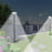 Pack lampadaire filaire complet 3/4/5/6 mètres au choix : Lampe filaire Série GARDIENNA + Mât EVO - Entraxe des trous 200mm - Noir/Gris au choix