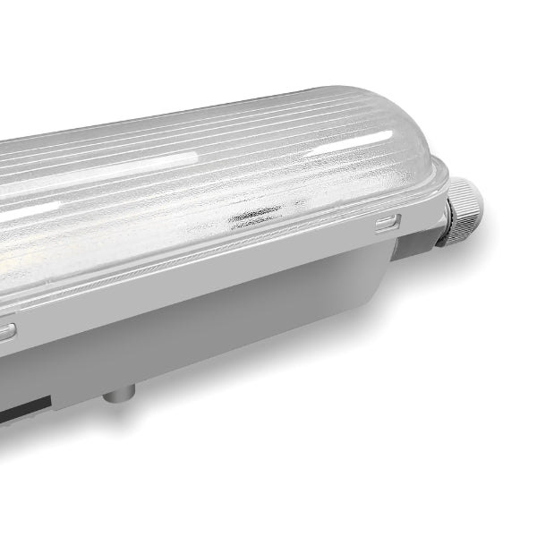 Pack de 9x Réglettes LED étanches - Série PRO190 - CONNECTABLES - HAUT RENDEMENT - 120cm - 36 Watts - 6840 Lumens - 190 Lumens/Watt - Angle 105° - IP65 - 120 x 7 x 6 cm - Protection à l'impact IK08 - 4000K/5700K au choix - Garantie 5 ans