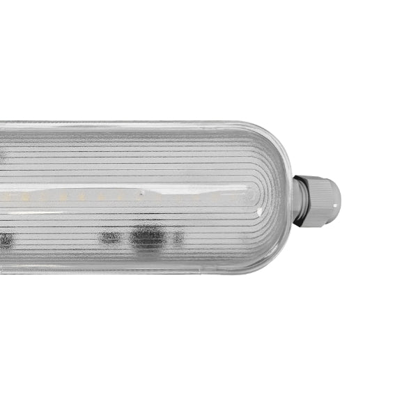 Pack de 9x Réglettes LED étanches - Série PRO190 - CONNECTABLES - HAUT RENDEMENT - 120cm - 36 Watts - 6840 Lumens - 190 Lumens/Watt - Angle 105° - IP65 - 120 x 7 x 6 cm - Protection à l'impact IK08 - 4000K/5700K au choix - Garantie 5 ans