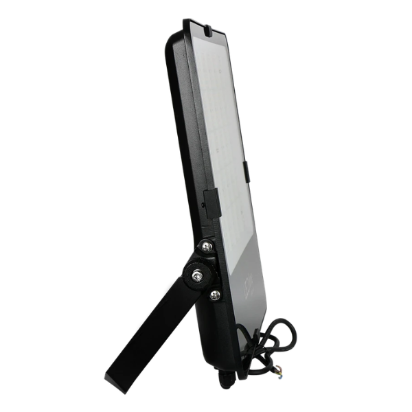 Projecteur LED filaire - PROLINE - 400 Watts - 4000K - 56 000 Lumens - 140 Lumens/Watt - 5 angles au choix - IP66 - Protection à l'impact IK08 - 50 x 48 x 6 cm - Structure en ALUMINIUM - Câble 93cm - Garantie 5