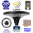 Palette de 70x Lampes solaires - Série OVNI SUN FLOWER V1 - Rendu lumineux 300 Watts - 2300 lumens -  Angle 360° - IP65 - 40 x 12 cm - 4000k - Capteur crépusculaire - Mode automatique - Diamètre tube d'insertion 60 mm - Gestion de l’éclairage intelligent