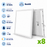 Pack de 8x Dalles LED - Ultra Haute Performance - BACKLIT - 60 x 60 cm - Série AMBITION L110 – 36 Watts - 3960 Lumens - 110 Lumens/Watt - Angle 90°- IP41 - UGR <19 - 3000K/4000k/6000k - Garantie 5