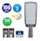 Lampe de rue filaire - Série FLEX V3 - 100 Watts - 15 000 Lumens - 150 Lumens/Watt - Angle 130° x 75° - IP65 - 40 x 21 x 7cm - Tube d'insertion 60mm - Garantie 5 ans