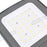 Projecteur LED filaire  - Série ELITE V2 - 60 Watts - 10 200 Lumens - 170 Lumens/Watt - Angle 90° - IP66 - IK08 - 32 x 22 x 5 cm - 4000K - Couleur GRIS - Transformateur INVENTRONICS - Garantie 5 ans
