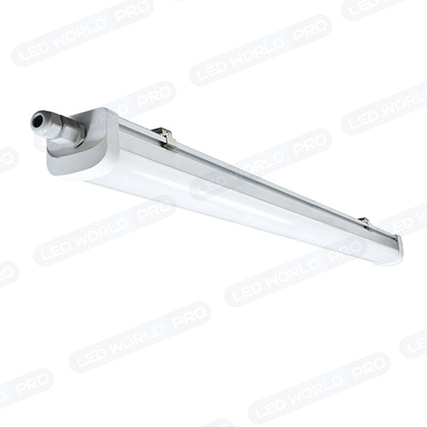 Pack de 9x Réglettes LED TRI-PROOF connectables - Série EASY LINK V2 - 48 Watts - 5760 Lumens - 120 Lumens/watt - IP65 - Angle 120° - Protection à l'impact IK08 - 154 x 6 x 5 cm - 4000k / 6000k au choix