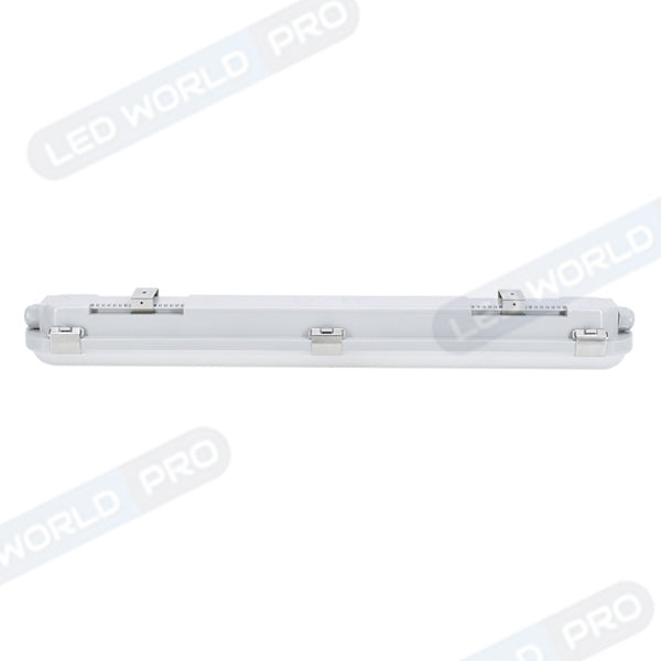 Pack de 8x Réglettes LED Étanches - Série ALR - 60CM - 16 Watts - 2700 Lumens - 170 Lumens/Watt - Angle 120° - IP66 - Protection à l'impact IK08 - 66 x 7 x 7 cm - 4000K - Garantie 5 ans
