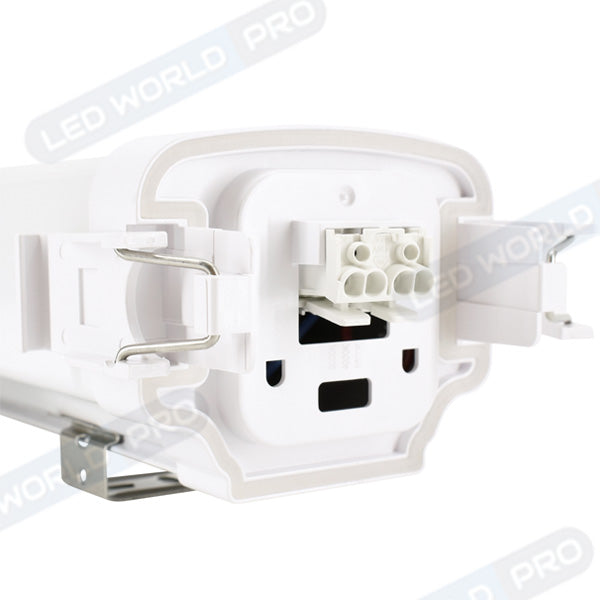 Pack de 30x Réglettes LED Étanches - Série ALR - 60CM - 18 Watts - 2790 Lumens - 160 Lumens/Watt - Angle 120° - IP65 - Protection à l'impact IK08 - 62 x 8 x 7 cm - 4000K - Branchement en série possible - Garantie 5 ans