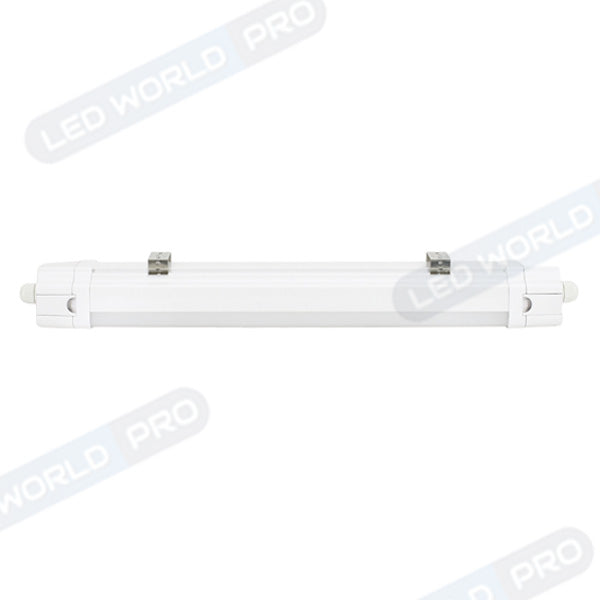 Pack de 30x Réglettes LED Étanches - Série ALR - 60CM - 18 Watts - 2790 Lumens - 160 Lumens/Watt - Angle 120° - IP65 - Protection à l'impact IK08 - 62 x 8 x 7 cm - 4000K - Branchement en série possible - Garantie 5 ans