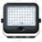 Projecteur LED solaire - Série SECURITY V4 - CCT (3000k/4000k/6000k) - Rendu lumineux 350 Watts - 3200 Lumens - Angle 90° - IP65 - Lampe 28 x 22 x 5 cm - Panneau MONOCRISTALLIN FULL BLACK 35 x 24 x 2 cm - Avec détecteur de mouvement - Avec télécommande