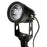 Pack de 4x Balises / Bornes LED Solaires à piquet - Série SPIKE - 2 x 50 Watts - 2x 130 Lumens - Angle 30° - IP65 - 3000K - 4 Modes - Cable 2x 2 mètres - Avec capteur crépusculaire - Panneau MONOCRISTALLIN