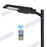 Pack de 4x Lampes de rue et parking Solaires - Série STREET EVO V2 – Rendu lumineux 600 Watts - 6000 Lumens - CCT 3000k/4000k/6000k Ajustable - IP65 - 140x70° - 71 x 29 x 7 cm - Tube d'insertion 50-60mm - Télécommande - Détecteur de mouvement