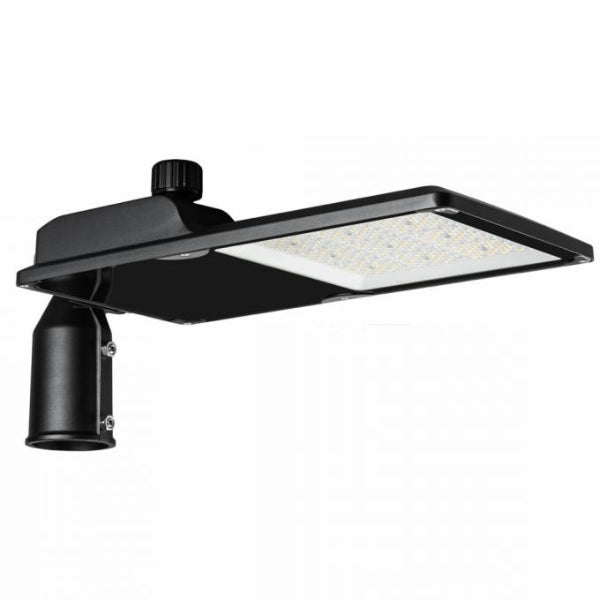 Lampe de rue filaire - Série STARPRO - Puissance ajustable - 8 500 Lumens - 170 Lumens/Watt - Angle 150 x 90° - IP66 - 45 x 15 x 8cm - Tube d'insertion 60mm - Couleur ajustable - Garantie 5 ans