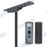 Pack lampadaire complet 6 mètres : Lampe solaire Série STARSHIP ULTRA 4500 - 1600 Watts - 4500 Lumens - 3000K + Mât STANDARD 6 mètres