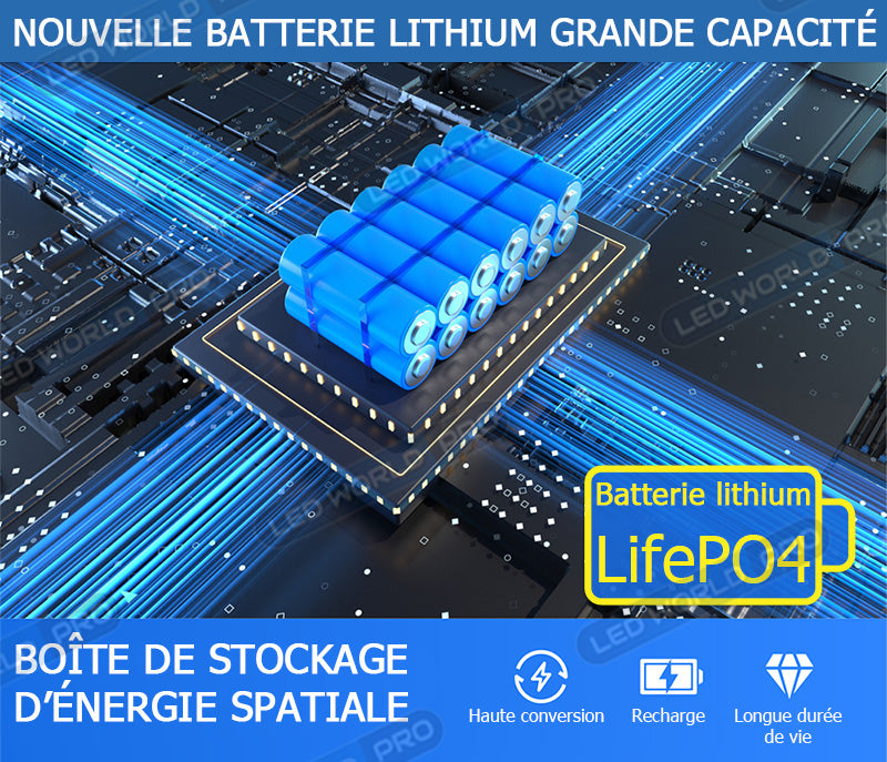 Pack lampadaire complet 4 mètres : Lampe solaire Série STARSHIP ULTRA BLACK 1600 Watts - 4400 Lumens - 3000K + Mât STANDARD 4 mètres au choix ( V1 EVO ou V4 ECO - Avec trappe) + Adaptateur ajustable 80/60mm