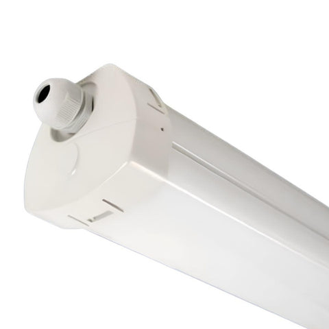 Pack de 9x Réglettes LED Étanches - Série STYNG - 130CM - Connectable - Puissance ajustable - 5200 Lumens - 130 Lumens/Watt - Angle 120° - IP65 - 128 x 9 x 8 cm - CCT Ajustable - Garantie 5 ans