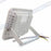 Projecteur LED filaire - Série PAD - 20 Watts - 2000 Lumens - 100 Lumens/Watt - Angle 120° - IP66 - 13 x 8 x 3 cm - Modèle blanc - 6000k