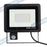 Projecteur LED filaire - Série PAD PIR - 50 Watts - 5000 Lumens - 100 Lumens/Watt - Angle 120° - IP66 - 17 x 12 x 3 cm - 6000k - Avec détecteur de mouvement Infrarouge
