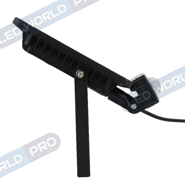 Pack de 2x Projecteurs LED filaires - Série PAD PIR - 200 Watts - 16 000 Lumens - 80 Lumens/Watt - Angle 120° - IP66 - 38 x 33 x 6 cm - 6000k - Avec détecteur de mouvement Infrarouge