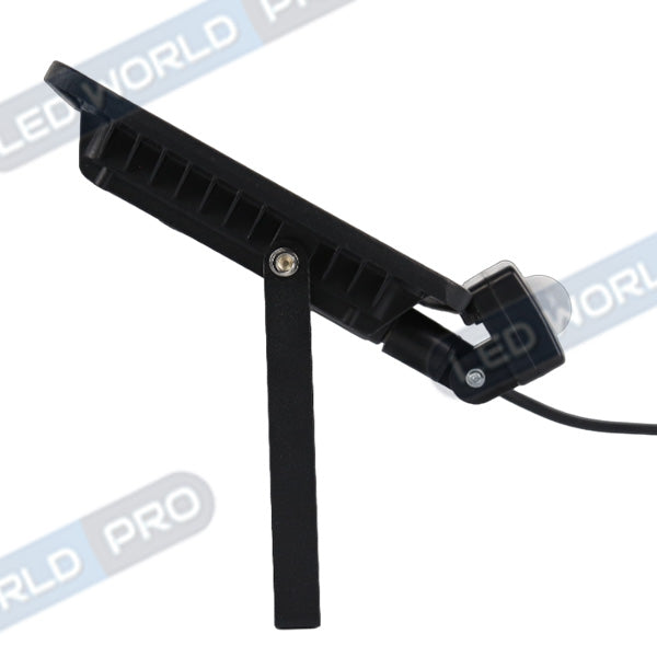 Projecteur LED filaire - Série PAD PIR - 150 Watts - 12 000 Lumens - 80 Lumens/Watt - Angle 120° - IP66 - 32 x 27 x 6 cm - 6000k - Avec détecteur de mouvement Infrarouge