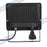 Pack de 2x Projecteurs LED filaires - Série PAD PIR - 200 Watts - 16 000 Lumens - 80 Lumens/Watt - Angle 120° - IP66 - 38 x 33 x 6 cm - 6000k - Avec détecteur de mouvement Infrarouge