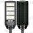 Pack de 10x Solaires - Luminaire LED pour Candélabre / Lampe de rue et parking - Série VIEW V2 - 300 Watts - 2300 Lumens - Angle 140*70° - Lampe 62 x 25 x 5 cm - Panneau MONOCRISTALLIN - 51 x 23 cm - Détecteur de mouvement - 3000k - Tube d'insertion 45mm