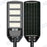 Pack lampadaire solaire complet 4 mètres : Lampe de rue et parking - Série VIEW V2 - 300 Watts - 6000k + Mât STANDARD 4 mètres au choix (Série STANDARD V1 EVO ou Série STANDARD V4 EVO - Avec trappe) + Adaptateur ajustable 80/50mm ou Support déporté 45mm